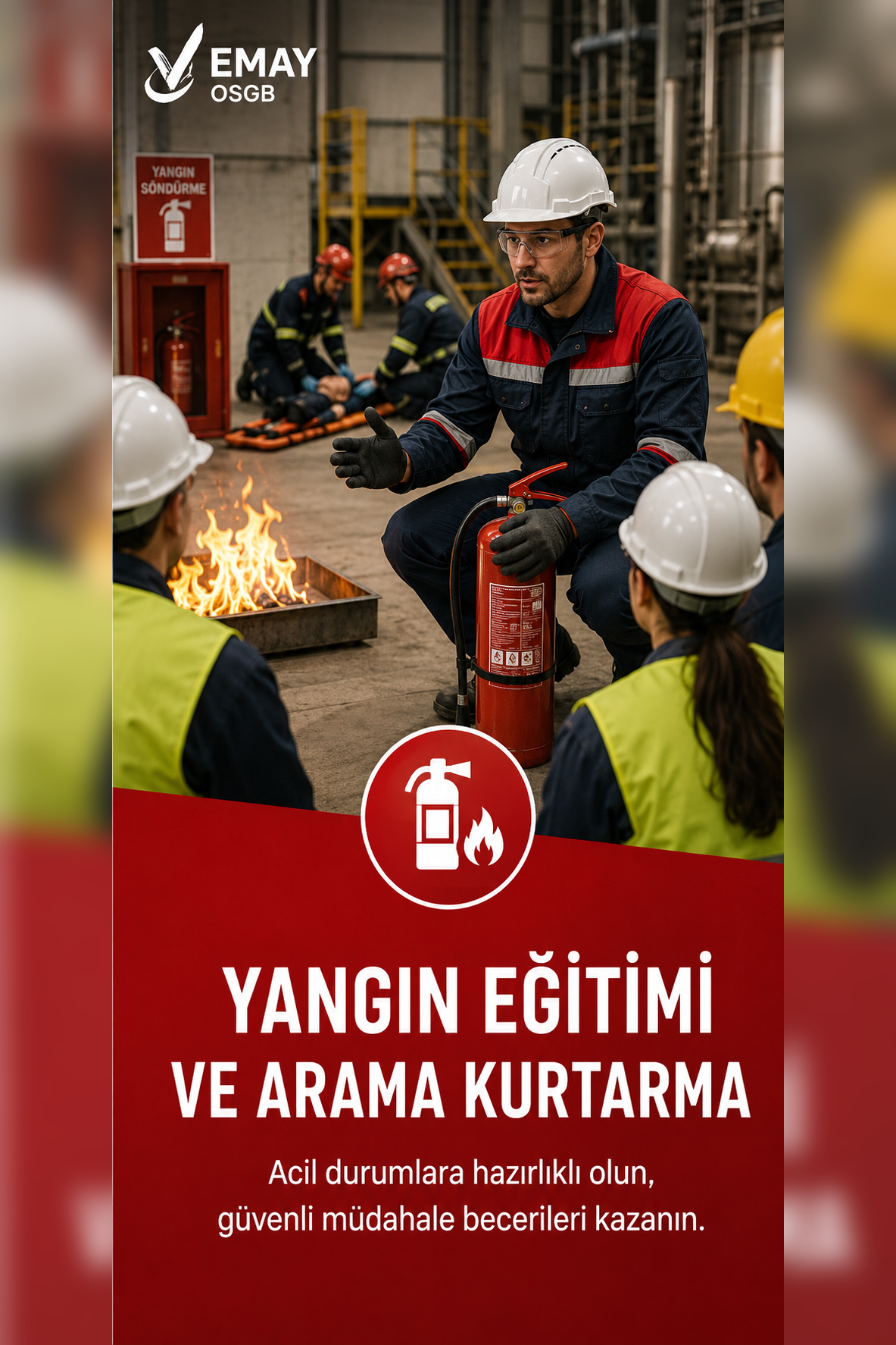 Yangın Eğitimi ve Arama Kurtarma